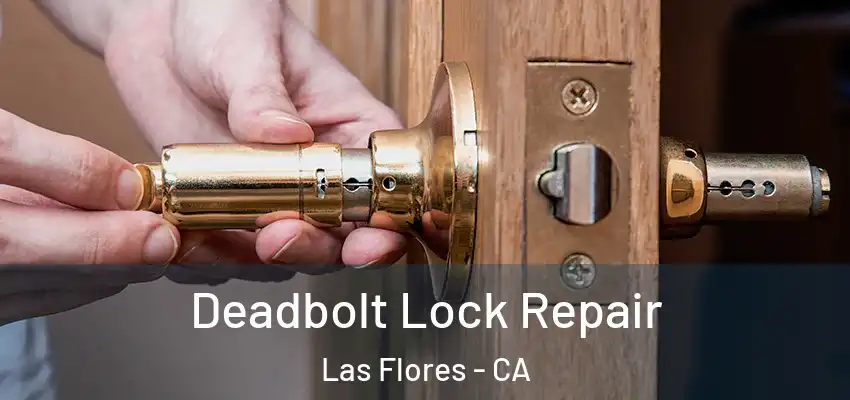 Deadbolt Lock Repair Las Flores - CA
