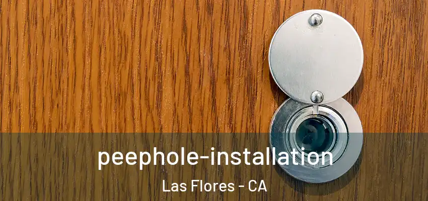peephole-installation Las Flores - CA